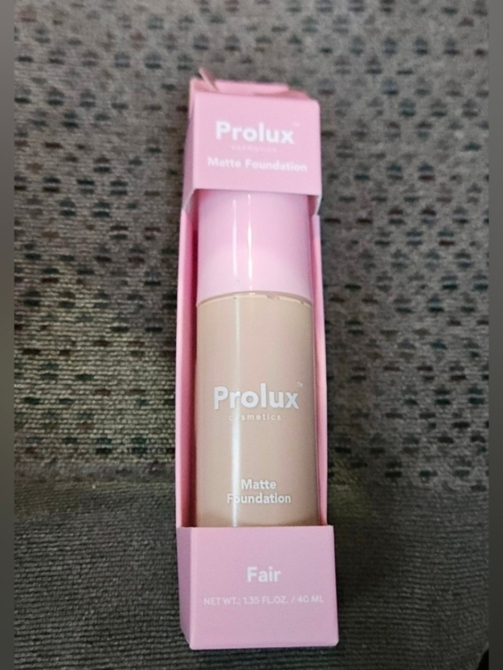Prolux Cosmetics Matte Foundation In Fair 1.35fl Oz / 40ml BNIB